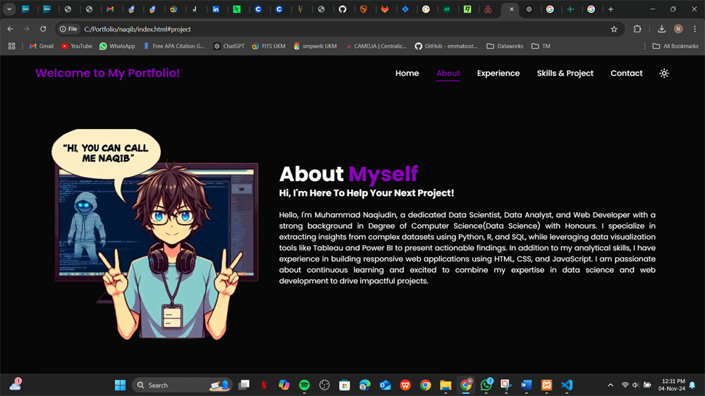 Portfolio version 2 — projects