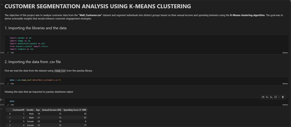 K-Means segmentation — overview