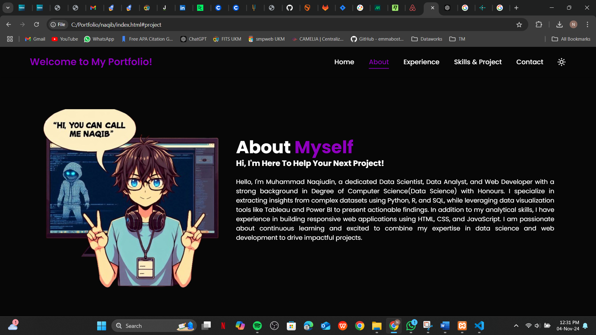 Portfolio Design - Projects
