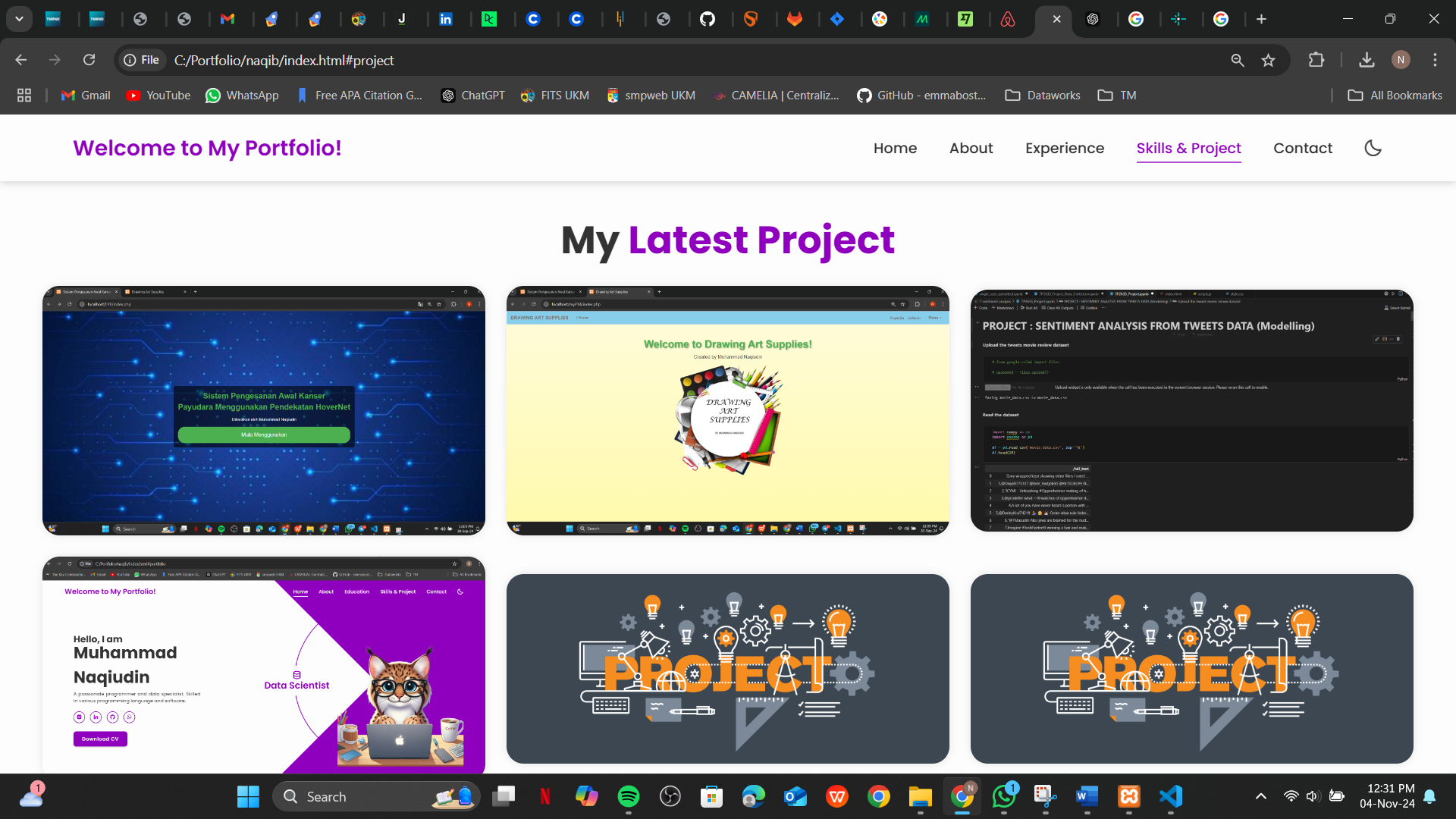 Portfolio Design - Contact
